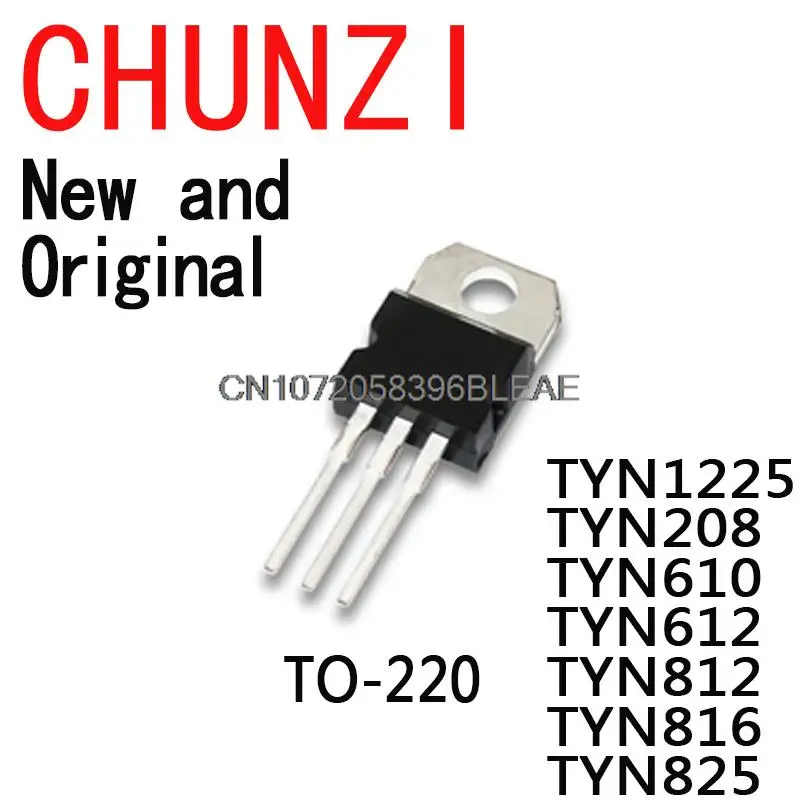 

10 шт. новые и оригинальные TO-220 TYN1225 TYN208 TYN610 TYN612 TYN812 TYN816 TYN825