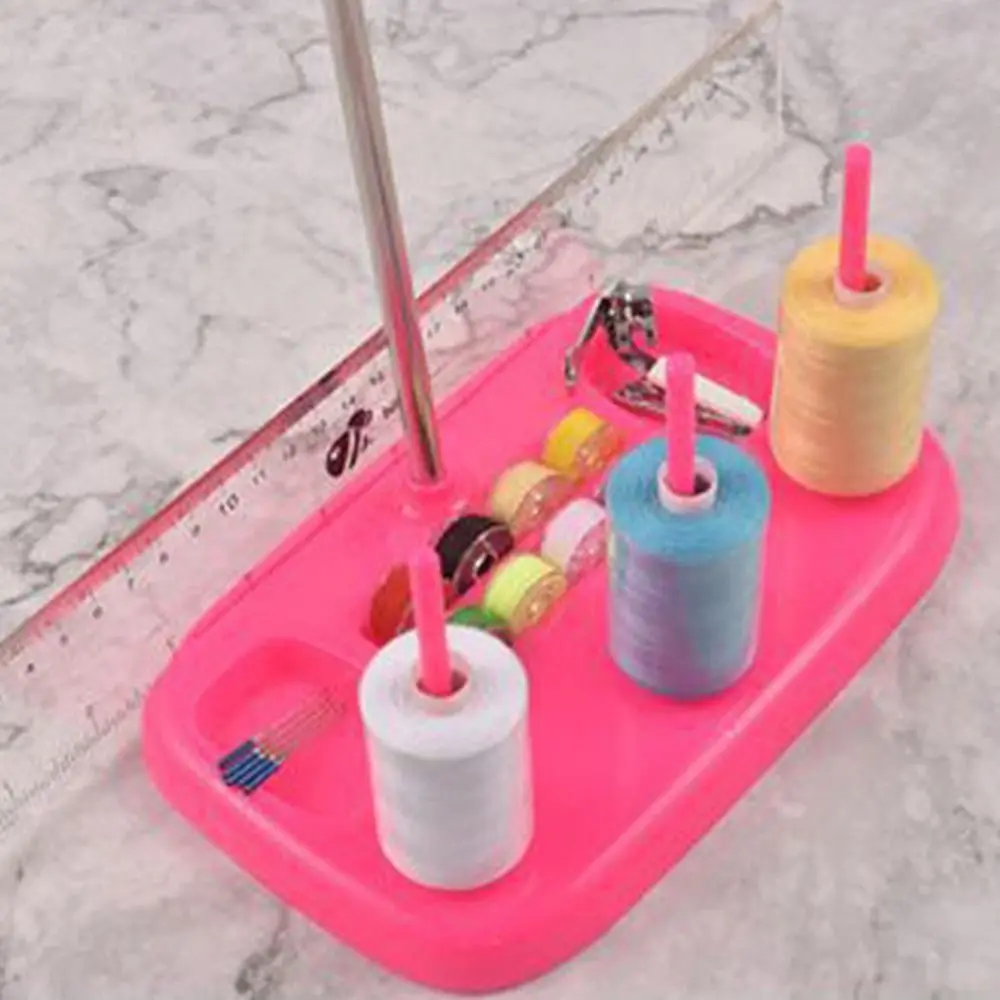 3 Spool Sewing Thread Holder High Quality Embroidery Wire Rack Sewing Machine Thread Organizer Quilting Tool Sewing Accessories image 5