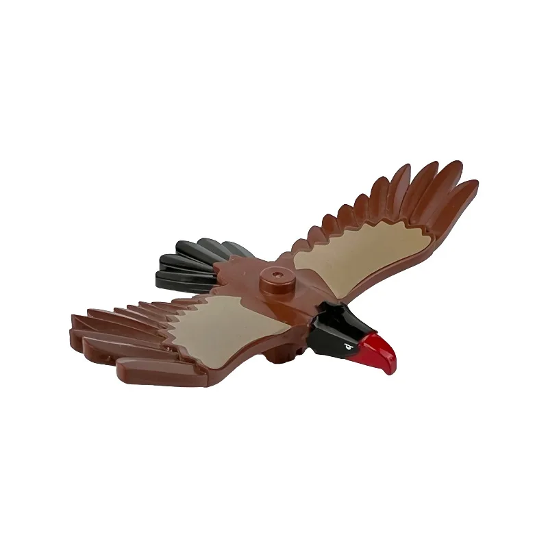 Animals Cute Bird Eagle Hawk Vulture Phoenix Chameleon Figures MOC Building Blocks Toys for Children Gifts DIY Toy Animal Part