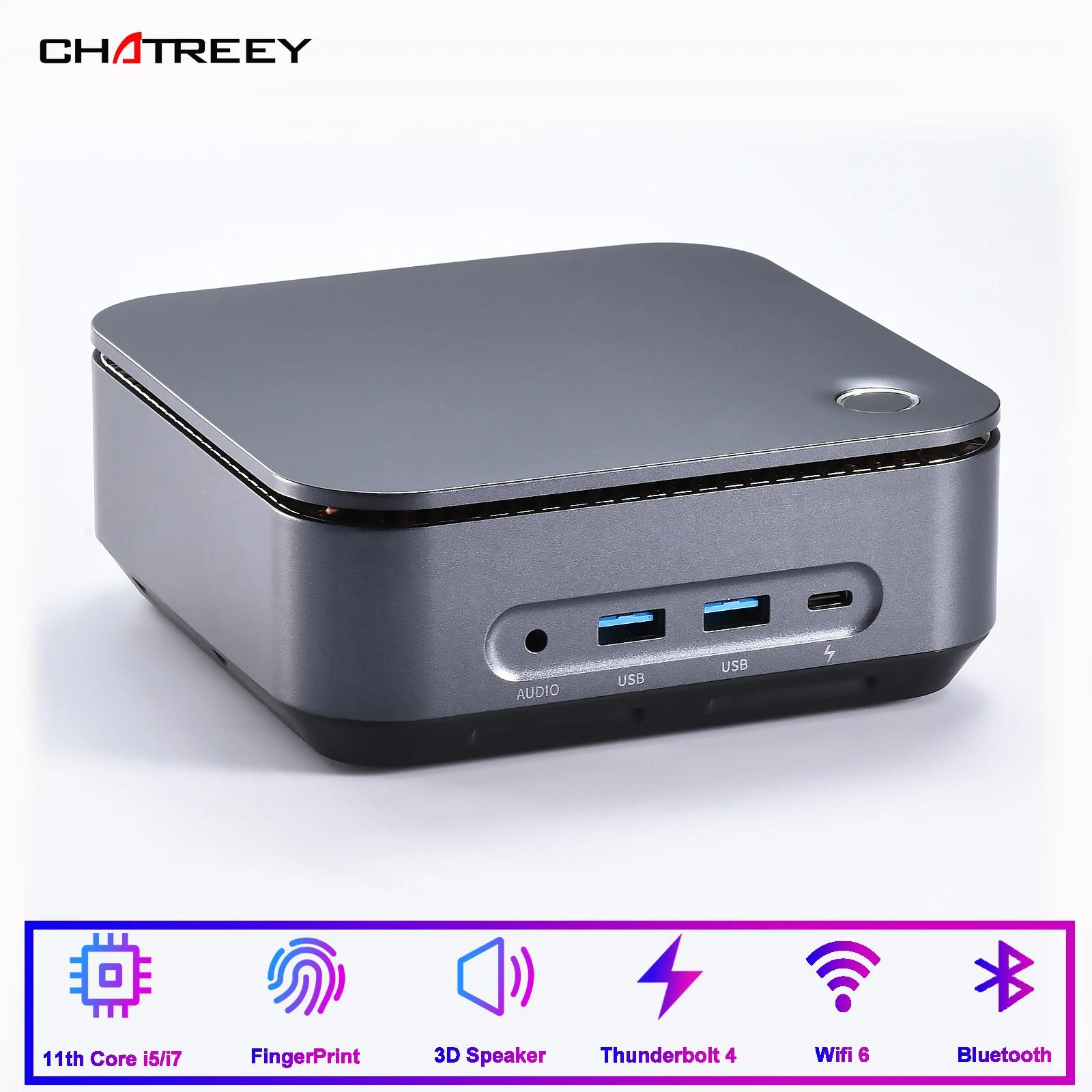 Mini pc Intel 11th Core i5 1135G7 i7 Desktop computer build in Speaker Thunderbolt4 3x4K Output Gaming PC Windows 11 wifi 6 | Компьютеры и