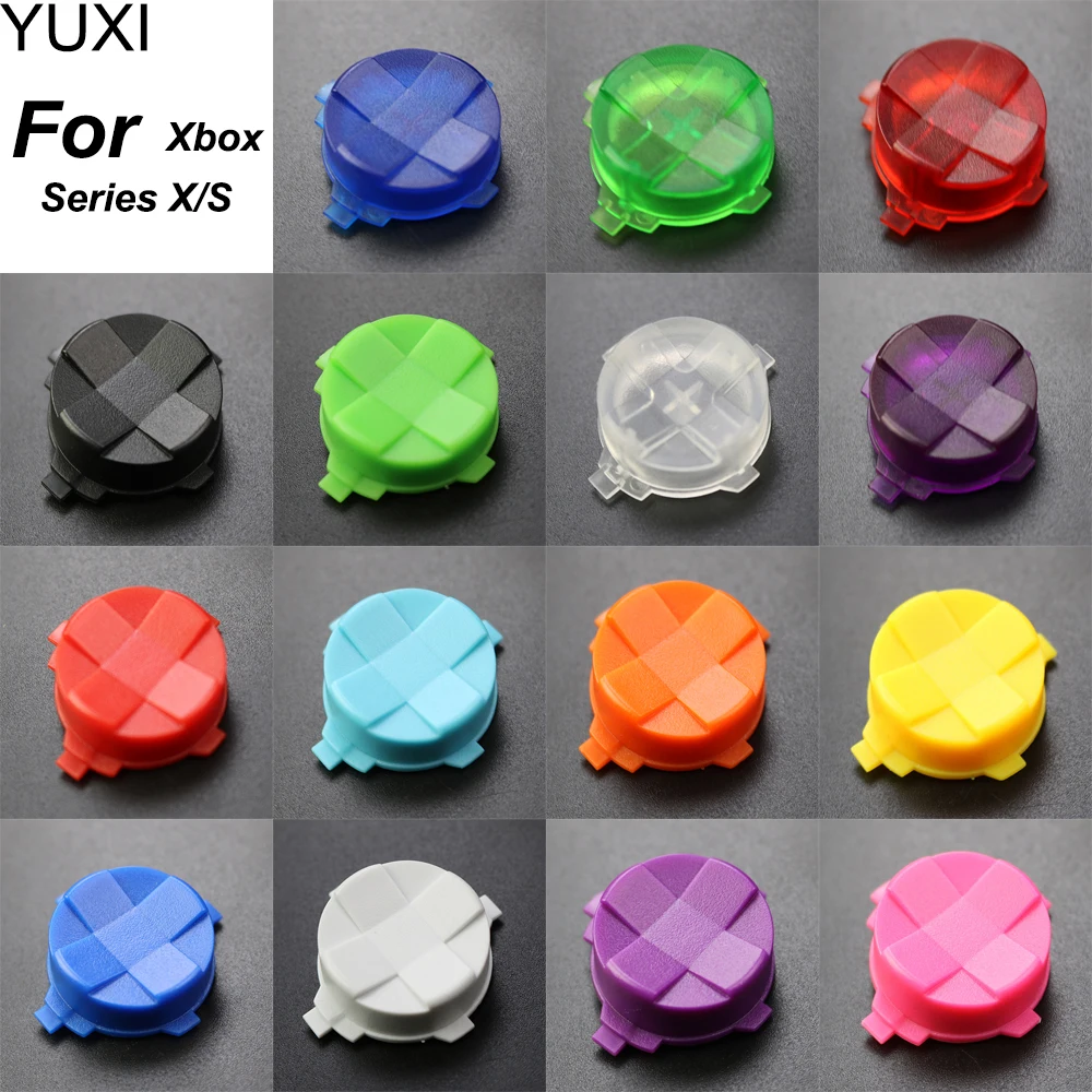 

YUXI 1PCS Replacement Plastic Dpad D Pad Button Direction Key Cross Buttons For Xbox Series X / S Controller Game Accessories