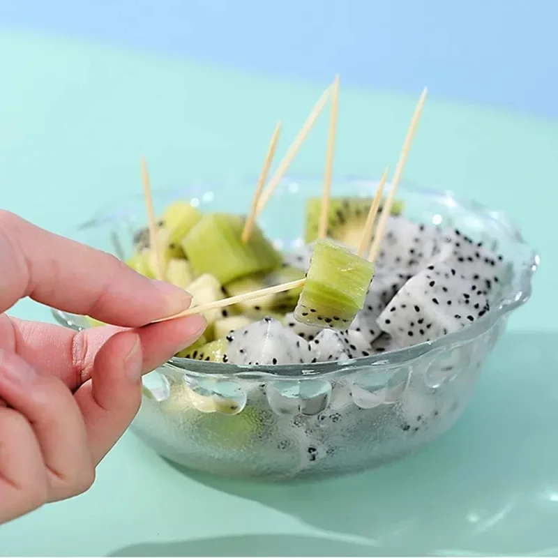 Disposable Bamboo Toothpicks Double Headed 500PCS Toothpick Set toothpicks set