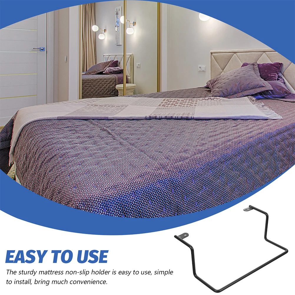 Mattress Stopper Iron Mattress Holder 2 Pcs Mattress Holder For Bed Frame Keep  Bed And Mattress From Sliding Metal Mattress - AliExpress