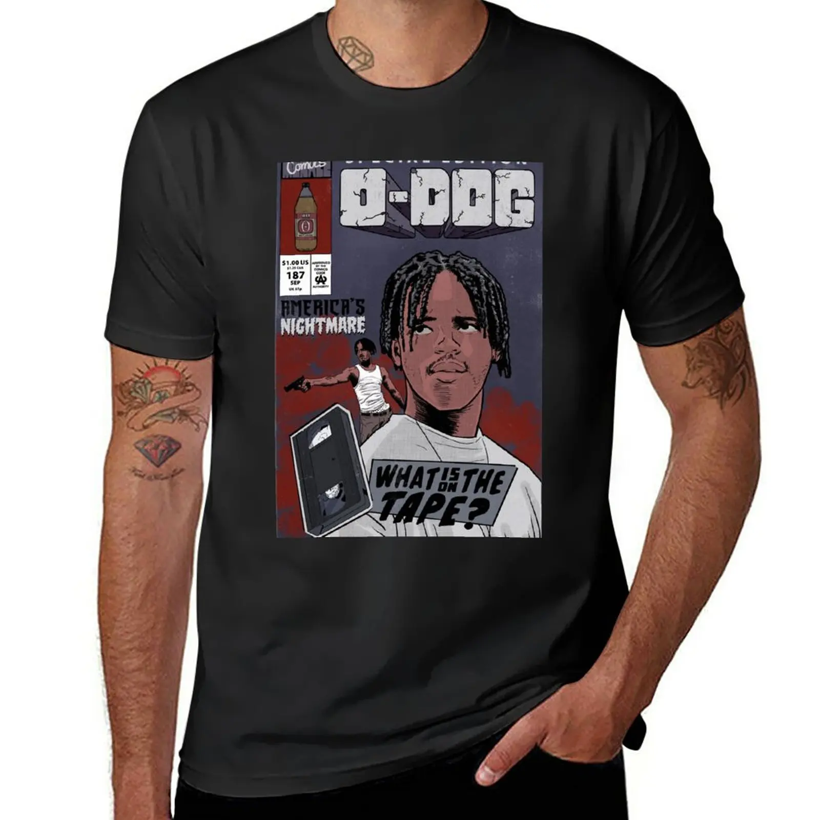 

O-Dog - Issue 187 T-Shirt plus size tops tees for a boy vintage clothes mens graphic t-shirts hip hop