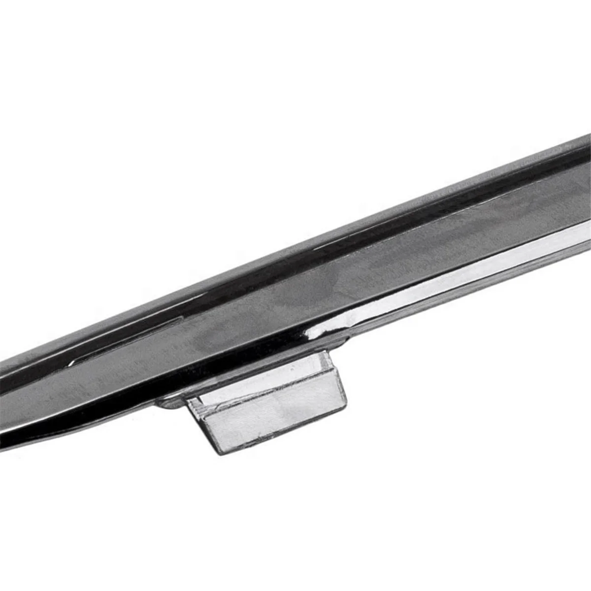 68127941AB, 68127940AB for Chrysler 300 2011-2014 Front Bumper Molding Trim Set Left+Right (Silver)