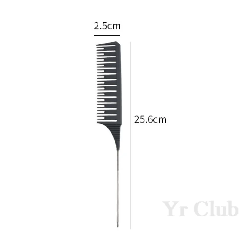 5Pcs/Set Hairbrush Highlight Dyeing Comb Hairstylist Dye  Hair Pointed Combs Hair Salon Hairdressing Brush Styling Tools Y0606 5
