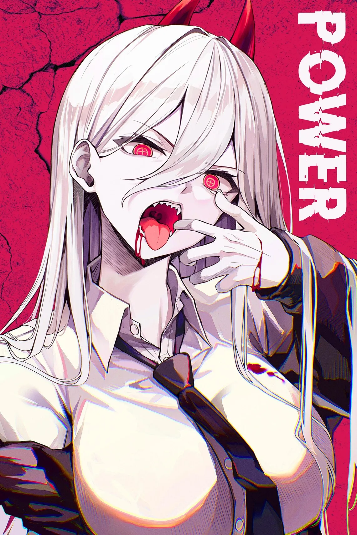 Chainsaw Man Anime Wall Art Canvas Poster
