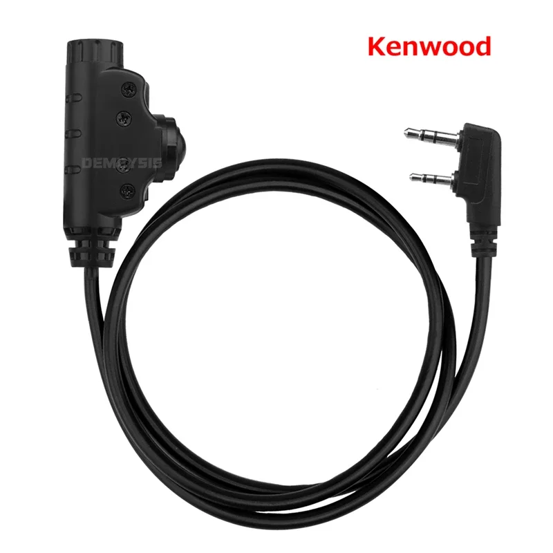 Casque Tactique PTT U94 - Compatible Kenwood ICOM Midland Motorola - Neuf