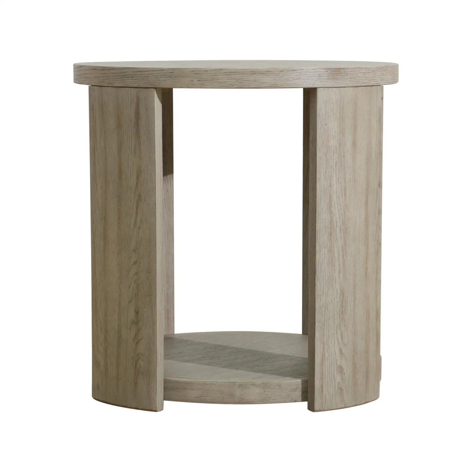 Walnut MDF and Oak Living Room Side Table - Modern Design, Sturdy Construction 3