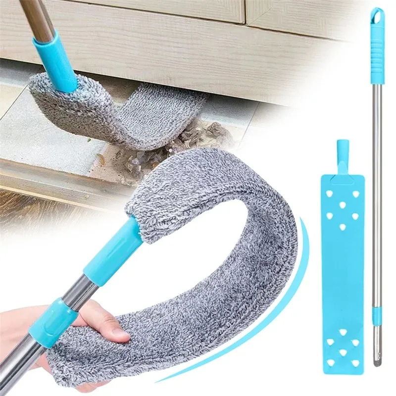 Untior Lange Steel Stof Dweilt Vloer Plafond Schoonmaken Mops Bed Bodem Stofzuiger Sofa Stofverwijdering Borstel Huishoudelijke Reiniging Tool