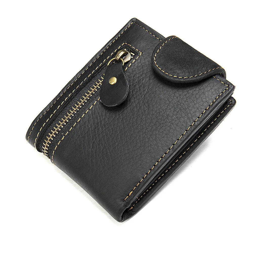 

Wallets For Men And Coins Credit Cards Small Wallet Money Cash Purse Short Clutch Bags Zipper Hasp Pocket Husband Boy