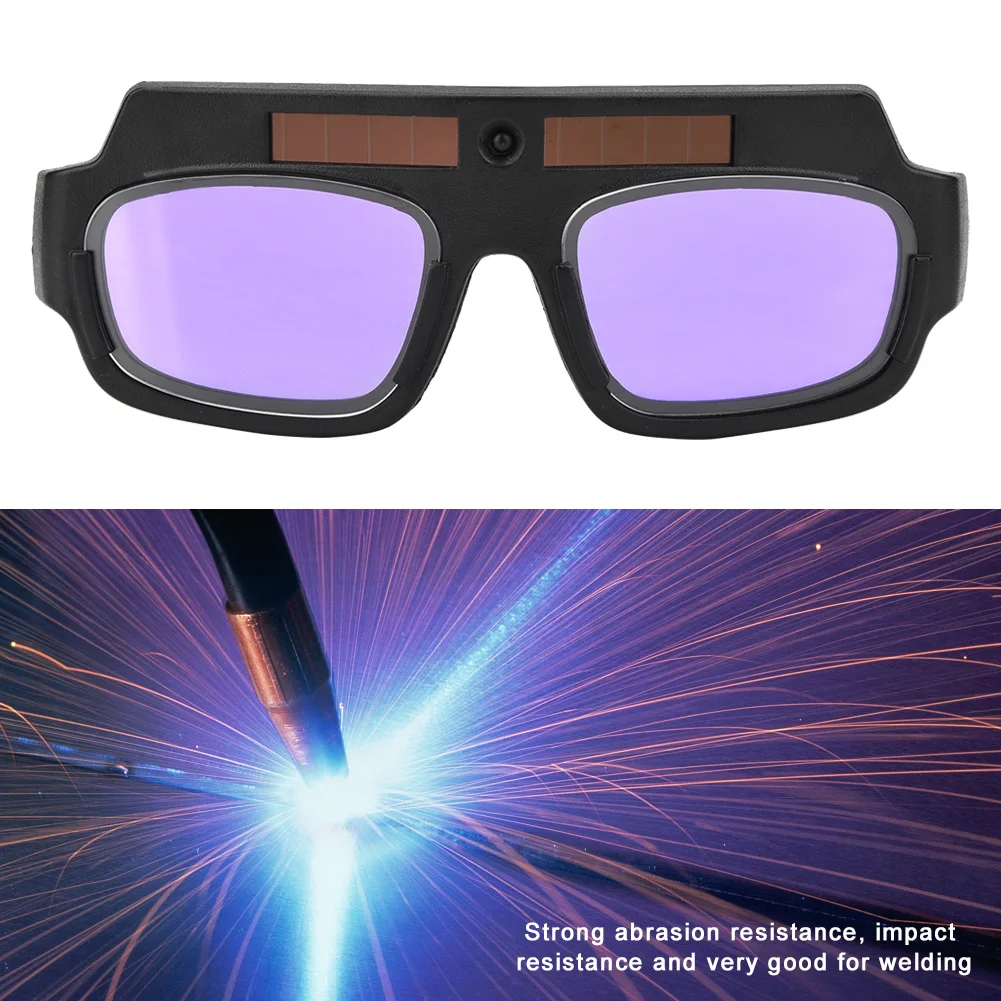 Welding Glasses Protective Welding Glasses Solar Auto Darkening Protective Welding Glasses Goggle Argon Arc Solar