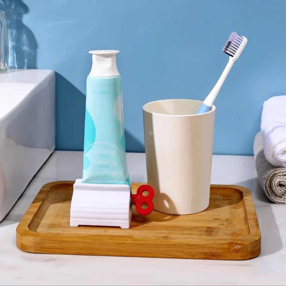 1pc Toothpaste Squeezer Toothpaste Squeezer, Rolling Toothpaste Squeezer, Dispenser, Simple and Practical