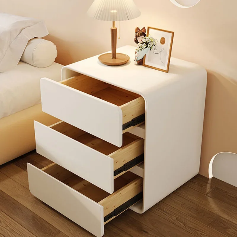 

Bedroom Home Nightstand Storage Moderntrendy Aesthetic Nightstand Korea Luxury Italian Comodini Camera Da Letto Decoration