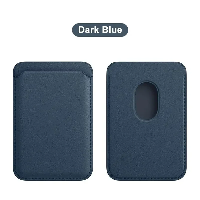 Magnetic Leather Wallet Case with Card Holder