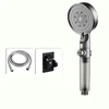 Household bath set nozzle booster shower head handheld nozzle bubble nano shower head large water output bathroom easy to use 2