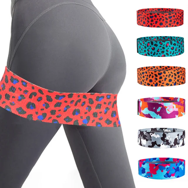 Leopard Print Fitness Resistance Bands Set by COYOCO - Booty Bands for Yoga, Pilates, Home Gym, and Workout Accessories Leopard Print Fitness Resistance Bands Set by COYOCO - Booty Bands for Yoga, Pilates, Home Gym, and Workout Accessories