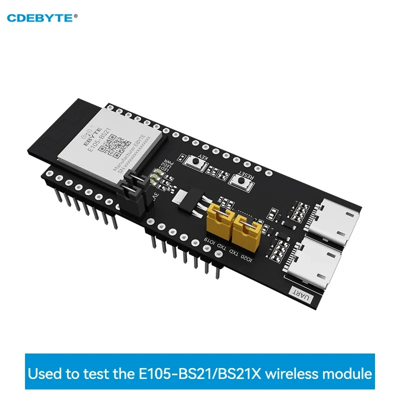 2.4GHz NearLink SLE Module Test Board BS21 Chip Wireless Transmission 6dBm CDEBYTE E105-BS21-TB