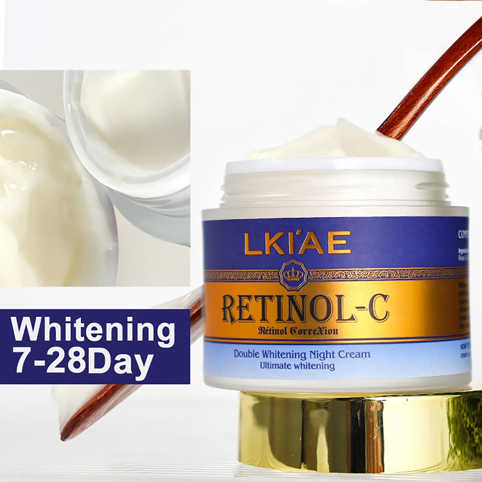 Spf 50 Day And Night Anti Aging Moisturizer Face Cream Ailke Snail Retinol Beauty Whitening Best Face Lotion For Fair Skin 5