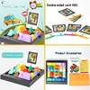 Kids Car Model Maze Parking Adventure Brain Game Montessori Intelligence Logical Thinking Training Strategy Game Educational Toy 6