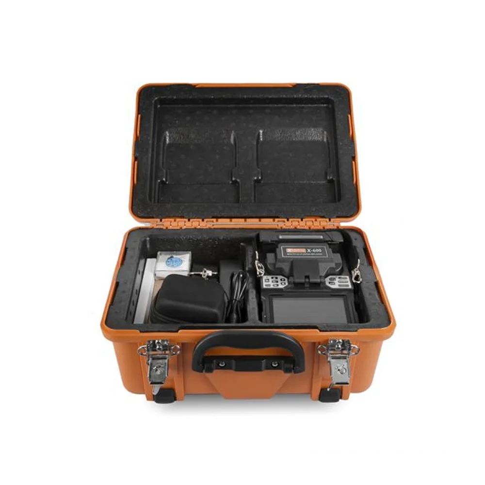 FTTH Splicing Equipment Shinho X-600 Optical Fiber Fusion Splicer Optic Fiber Cable Automatic Welding Machine