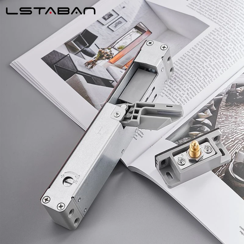 Adjustable Bedroom Door Closer Damping Buffer Wooden Door Flat Open Buffer Invisible Home Silent Hydraulic Closed