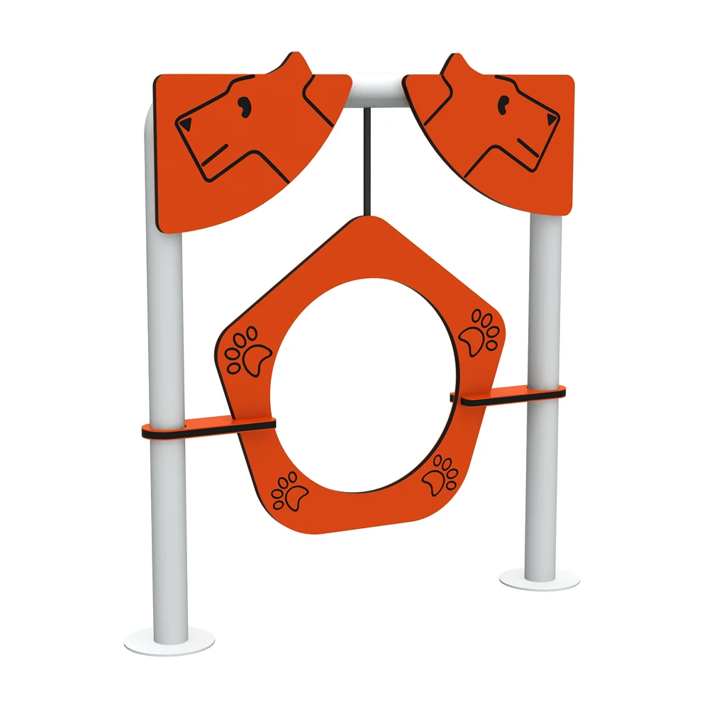 Dog Playground Equipment Backyard Playground Pet Training PE Board Outdoor Games