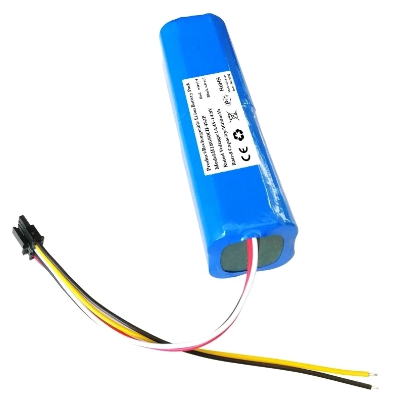 

14.4V 18650 5600mAh Li-ion Battery For CECOTEC CONGA 4090 Robot Vacuum Cleaner Accessories