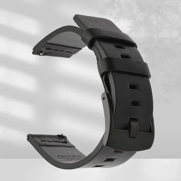 Quick Release Leather Watch Band - 20mm/22mm Strap
