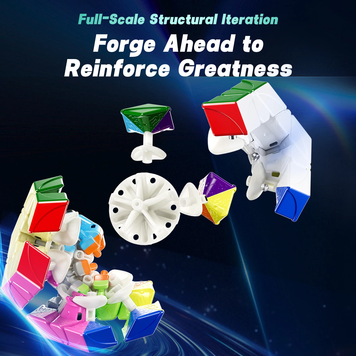 YongJun YuHu Megaminx V3 M 매직 큐브 스피드 큐브 스티커리스 퍼즐 큐보 마지코 교육용 선물 장난감