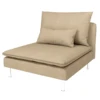 CRIUSJA Couch Cover for SÖDERHAMN 1 Seat Sofa, Sofa Cover for 1 Cushion Couch, Sofa Slipcovers for Living Room, Couch Cover 3