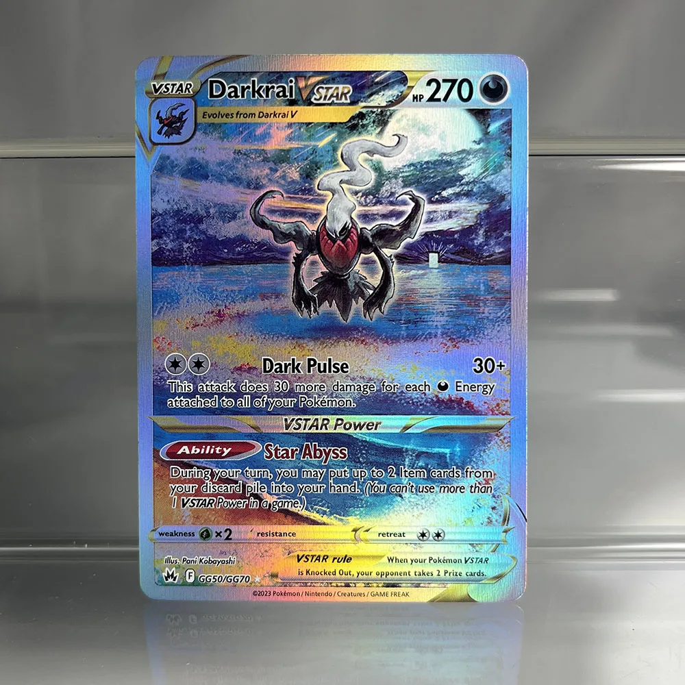 PKM Folie Single Proxy Cards Dark Dragonite Dark Dragonite Charizard Game Collection Cards PTCG Kinderspielzeug – Detail 12