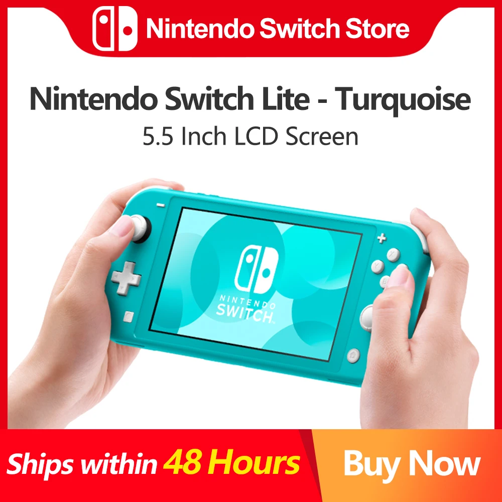 Nintendo Switch Lite Touch Screen Lcd Da 5.5 Pollici 32Gb Integrato + Pad Di Controllo Compatibile Con Tutte Le Console Di Gioco Per Giochi Nintendo S