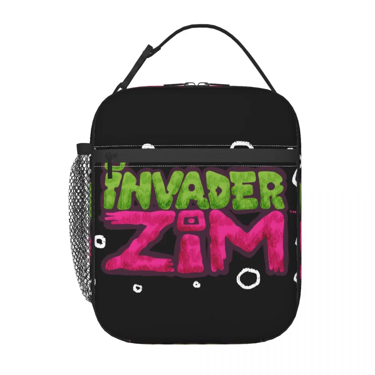 

Insulated Lunch Bag Invader Zim Lunch Box Tote Food Handbag