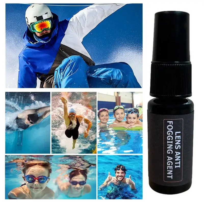 Anti Fog Spray For Swim Goggles Lens Anti Fogging Agent 20ml Eyeglasses Defogger Defogging Agent For Swimming Goggles Eyeglasses