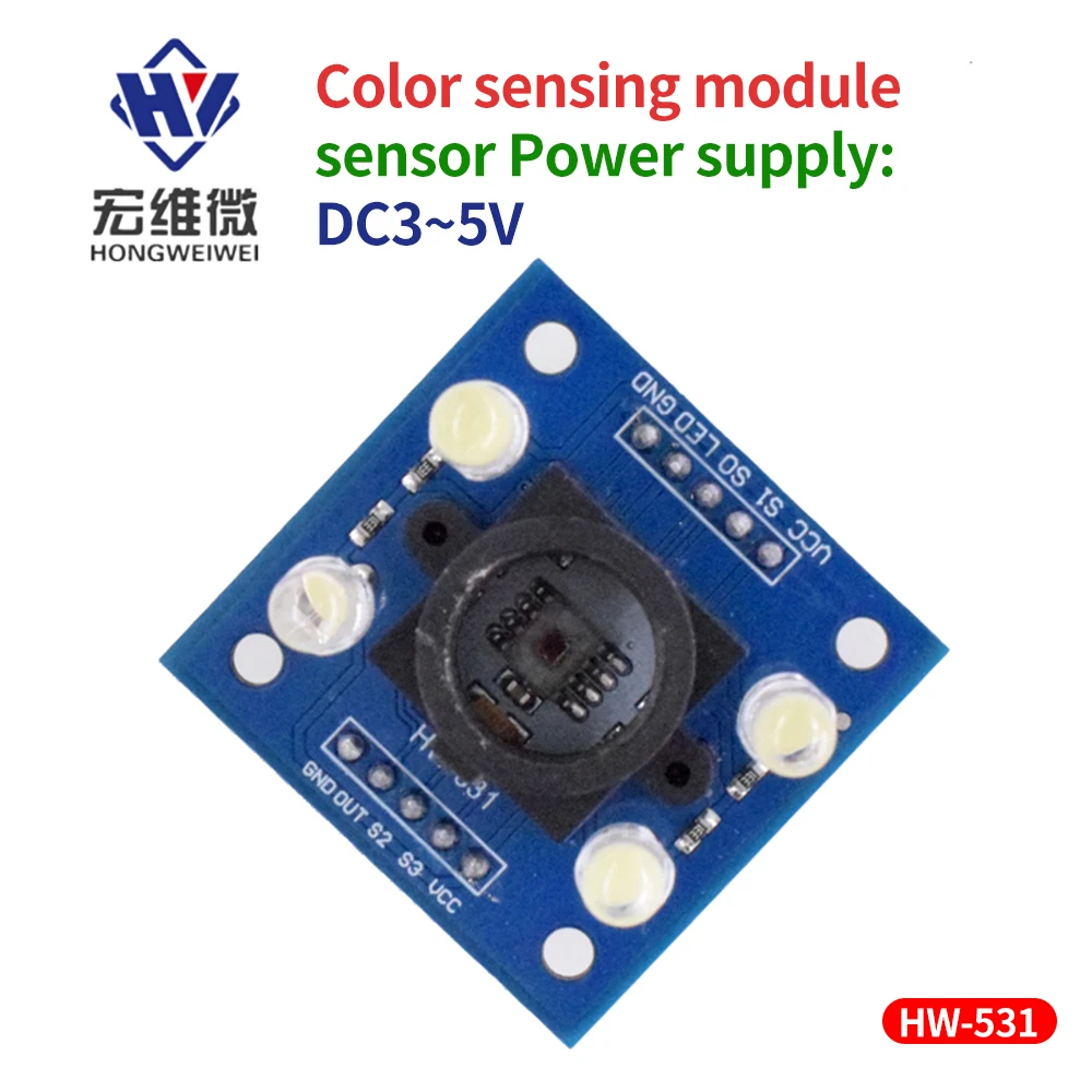 GY31TCS230TCS3200RGBColorDetectionSensorModuleBoardfor