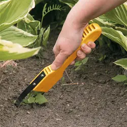 1pc handheld weeder portátil manual jardim gramado punho curto erva daninha extrator antiderrapante aço inoxidável ferramenta de jardim ergonômico