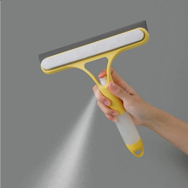 Shower Squeegee Brush, Multifunctional 3-in-1 Cleaning Brush