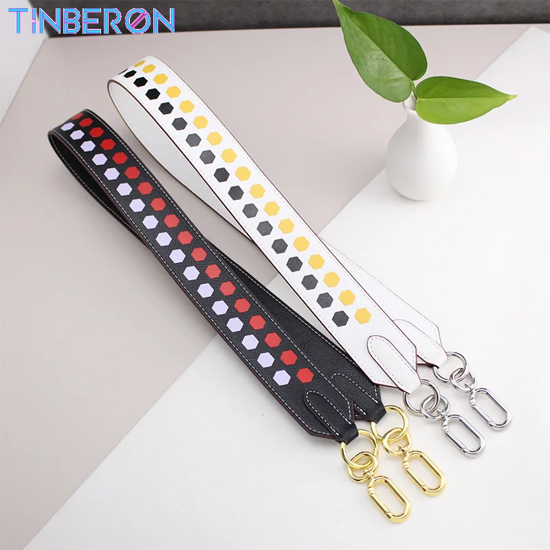 TINBERON Leather Bag Strap Handbag Accessories Replacement Fashion Shoulder Bag Strap Women's Handbag Crossbody Wide Bag Straps