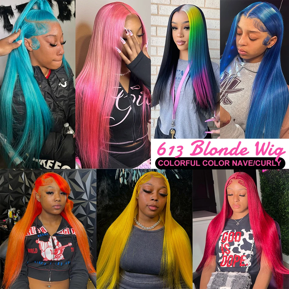 40 Inch 13x4 13x6 Straight 613 Hd Honey Blonde Lace Front Human Hair Wigs Brazilian For Women lace front wig,human hair wigs,human hair wig,front lace wig