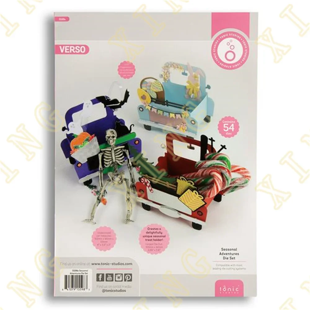 

Металлические штампы для скрапбукинга «сделай сам», штампованные бумажные карты для фото, сезонные приключения, набор для высечки из коробки