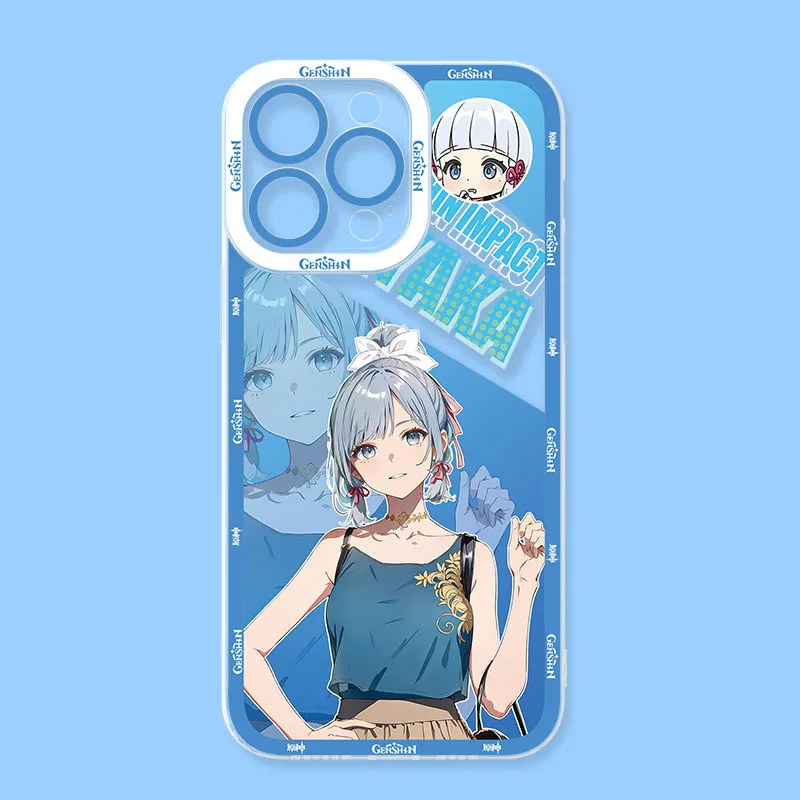 Anime-Inspired Genshin Impact Protective Phone Case