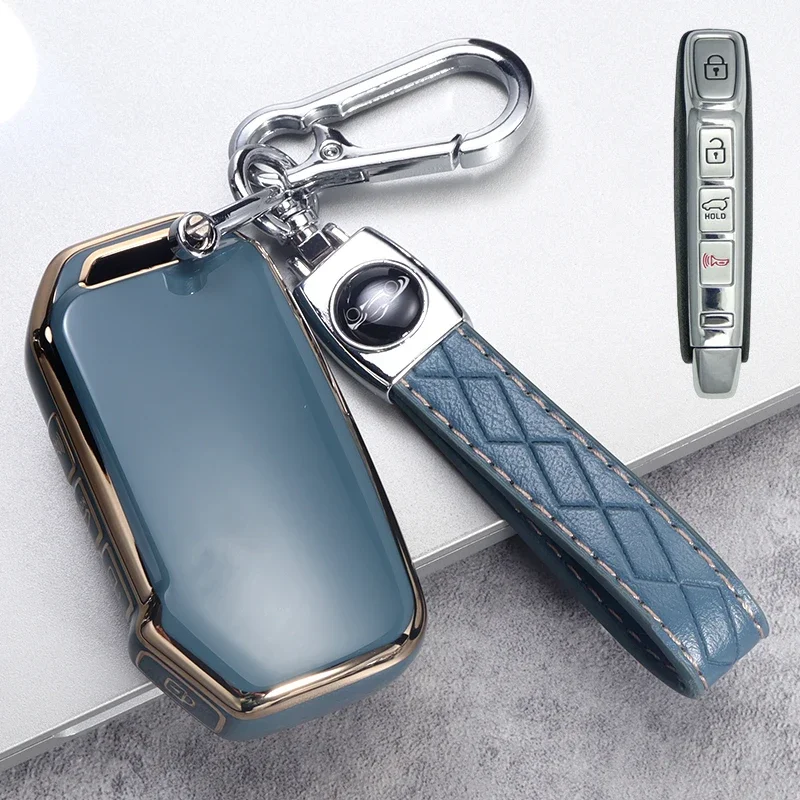 La Custodia Per Chiavi Dell'Auto È Adatta Per Kia Ceed Soul Xceed Niro Ev Seltos Telluride Sorento K3 K5 Procect Cerato Sportage Accessori