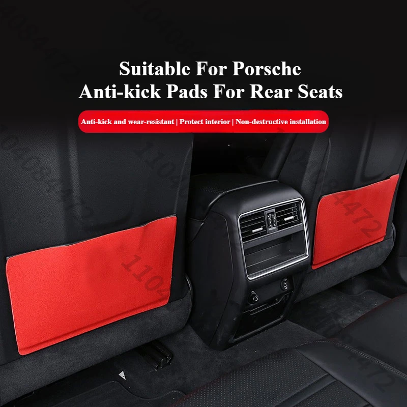 Anti-Child-Kick Pad For Porsche Cayenne Panamera-Waterproof Seat Back Protector Cover Wear-resistant Accessories