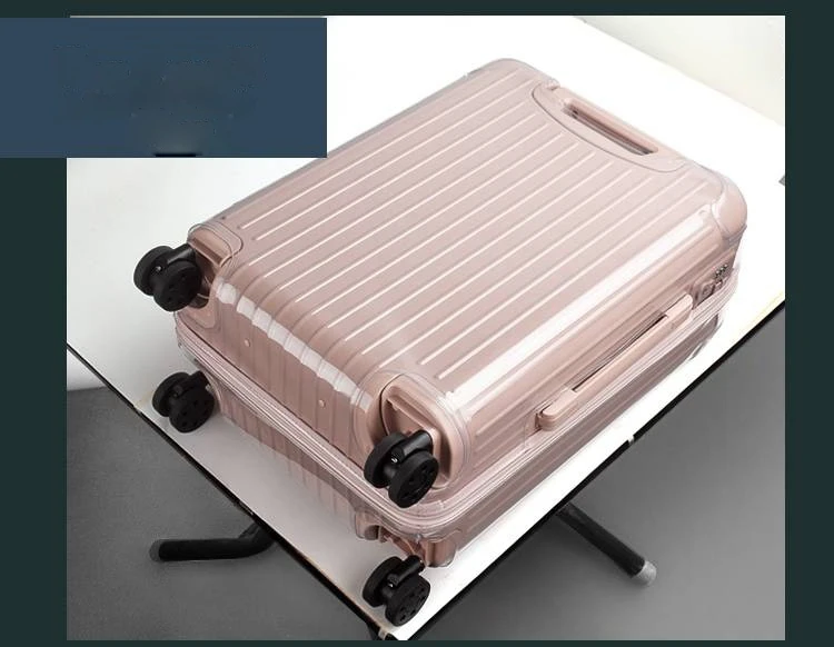 Transparent Cover Applicable for Rimowa Essential Clear Suitcase Cover 21/26/30 Inch Rimowa Salsa Luggage Protective cover