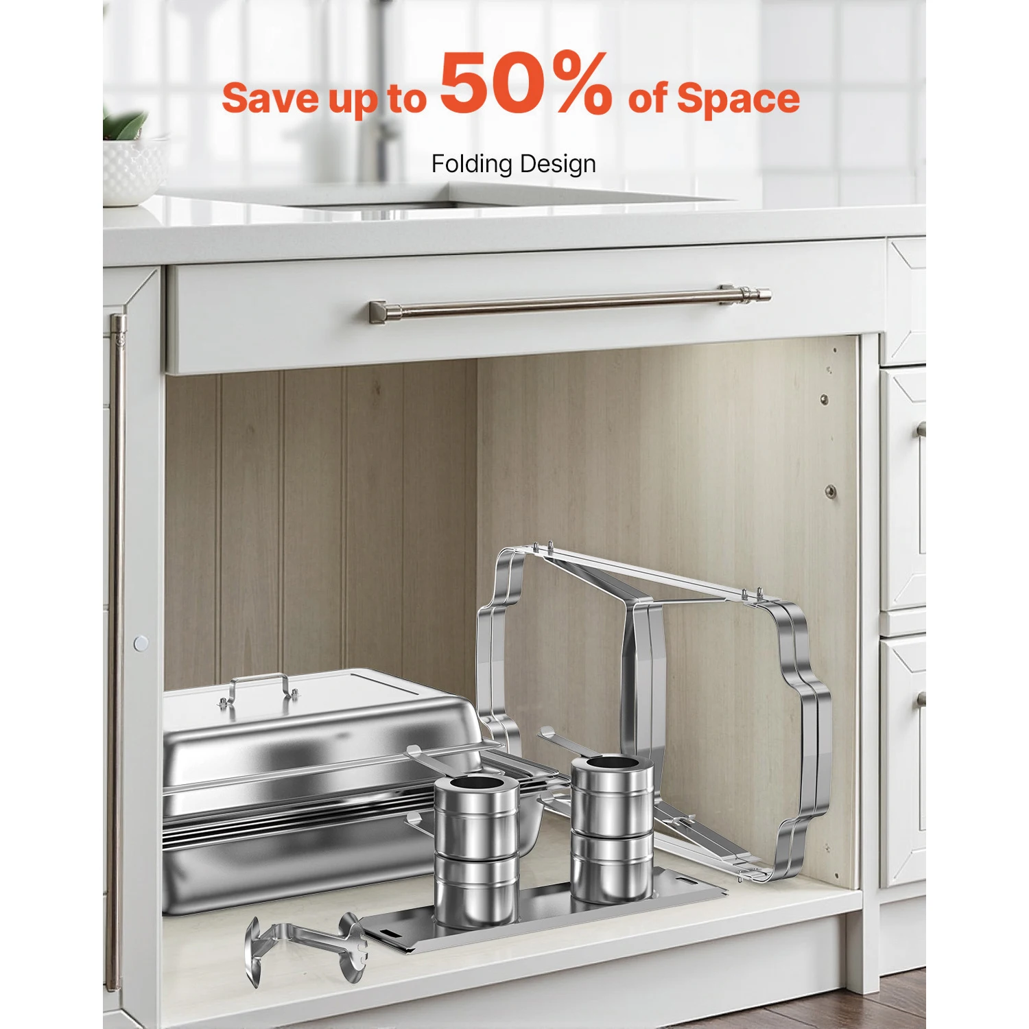 Stainless Steel Chafer Rectangle Catering Warmer Server