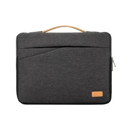 Universal Protective Laptop Sleeve with Handle - Fits 13 to 16 Inch Notebooks - 15.6 - 16 inch (Dark Grey)