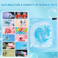 New Bubble Concentrate Particles Just Add Water Soapy Water Bubble Gun Accessories 10 Pack 2