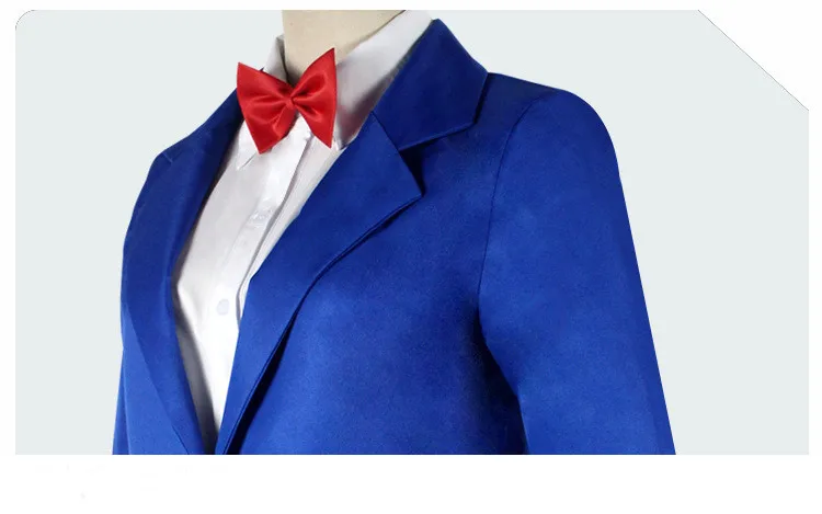 Detective Conan Edogawa Conan School Uniform Cosplay Costume Set (Unofficial)