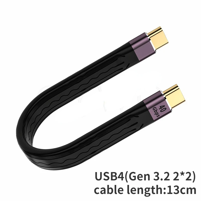 Ultra-Short USB-C Cable: Perfect for Mobile Phone and USB DAC+Headphone Amplifier Connections